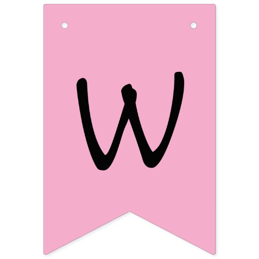 bunting banner (Eerste vlag)