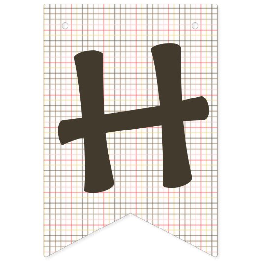 Bunting Banner - Chinook Salmon op Pset (Tweede vlag)