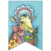 BUNTING BANNER "EENVOUDIGER MAKEN" GIRAFFE (Eerste vlag)