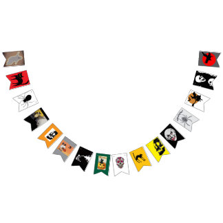 BUNTING BANNER HALLOWEEN AFBEELDINGEN