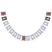 Bunting Banner van de haastige paaspartij - bruin (Alle)