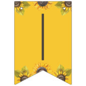 Bunting Banner van Little Sunflower Party (Tweede vlag)