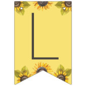 Bunting Banner van Little Sunflower Party (Eerste vlag)