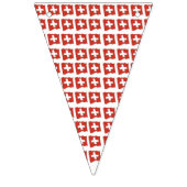 Bunting Banner Zwitserland (Tweede vlag)