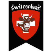 Bunting Banner Zwitserland (Derde vlag)