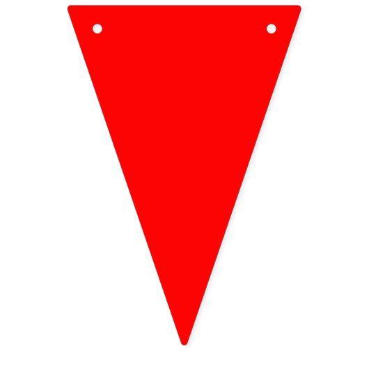 Bunting: Driehoekig - Multicolf Vlaggetjes (Derde vlag)