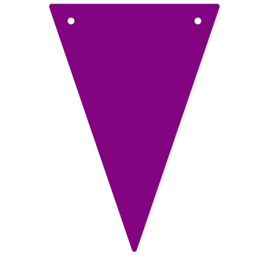 Bunting: Driehoekig - Multicolf Vlaggetjes (Zestiende vlag)