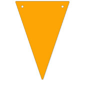 Bunting: driehoekig / vlaggen - Oranje Vlaggetjes (Derde vlag)