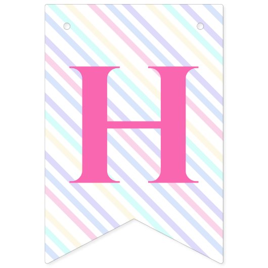 Bunting Flags Happy Birthday. Vlaggetjes (Tweede vlag)