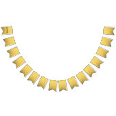 Bunting Gold Foil Shiny Party Banner Aanpassen (Alle)