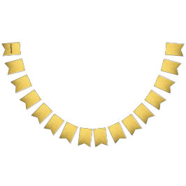 Bunting Gold Foil Shiny Party Banner Aanpassen