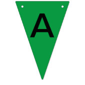 Bunting - Happy Birthday Circus ontwerp Vlaggetjes (Derde vlag)