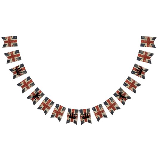 Bunting - Hare Majesteit het Platinum Jubilee van  Vlaggetjes (Alle)