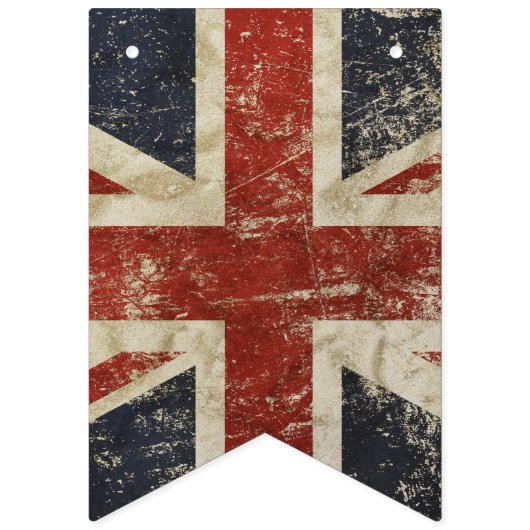 Bunting - Hare Majesteit het Platinum Jubilee van  Vlaggetjes (Eerste vlag)