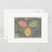 Bunting kaart 1581 van het klaverblad (Voorkant / Achterkant)