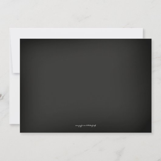 Bunting Mason Pot Chalkboard Bruiloft Uitnodiging (Achterkant)