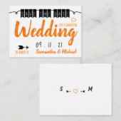  Bunting, sparen de Kaart van de Verzekering van d (Voorkant / Achterkant)