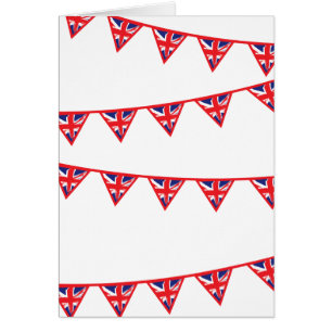 Bunting van de Vlag van Union Jack