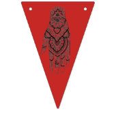 Bunting van het Ontwerp van de Hand van Mehndi Vlaggetjes (Eerste vlag)