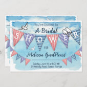  Bunting Vrijgezellenfeest Kaart (Voorkant / Achterkant)