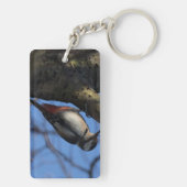 Buntspecht Sleutelhanger (achterkant)