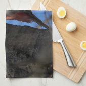 Buntspecht Theedoek (Quarter Fold)