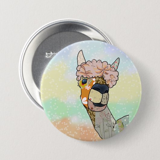 Bunty Ronde Button 7,6 Cm (Voorkant /achterkant)