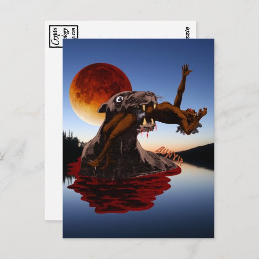 Bunyip-Briefkaart Briefkaart (Voorkant / Achterkant)