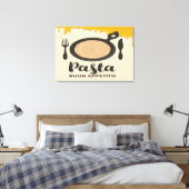 Buon Appetite Canvas Afdruk (Insitu (Slaapkamer))