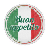 Buon appétito Glas Snijplank (Voorkant)