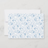 Buon Appetito Pasta persoonlijk briefpapier of Bedankkaart (Achterkant)