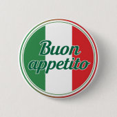 Buon appétito ronde button 5,7 cm (Voorkant)