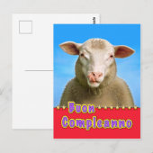 Buon Compleanno Briefkaart (Voorkant / Achterkant)