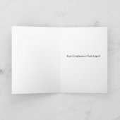 Buon Compleanno - Gelukkige Verjaardag in het Kaart (Binnen)