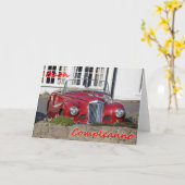 Buon Compleanno - Happy Birthday Wenskaart Kaart (Gele Bloem)