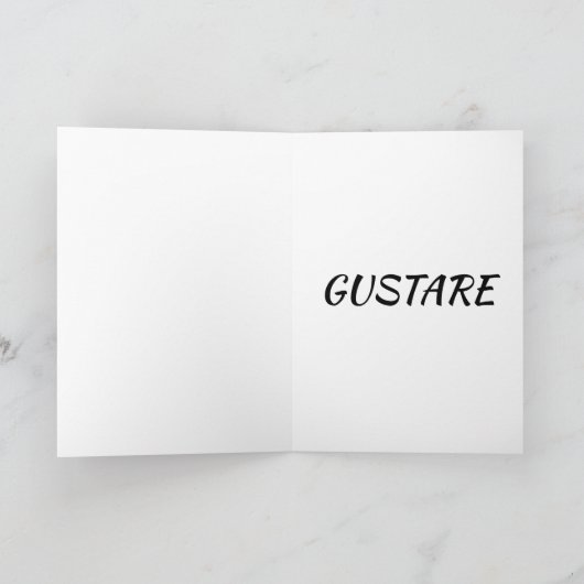 "BUON COMPLEANNO" ****ITALIAANS**** VERJAARDAG KAART (Binnen)