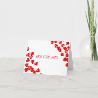 Buon compleanno, Italiaanse Happy Birthday Kaart