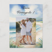 Buon Ferragosto italiaanse feestdag uw foto Feestdagenkaart (Voorkant)