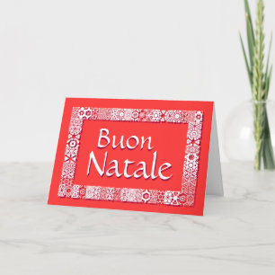 Buon Natale Biglietto Di Auguri - Saluto in carta Feestdagen Kaart
