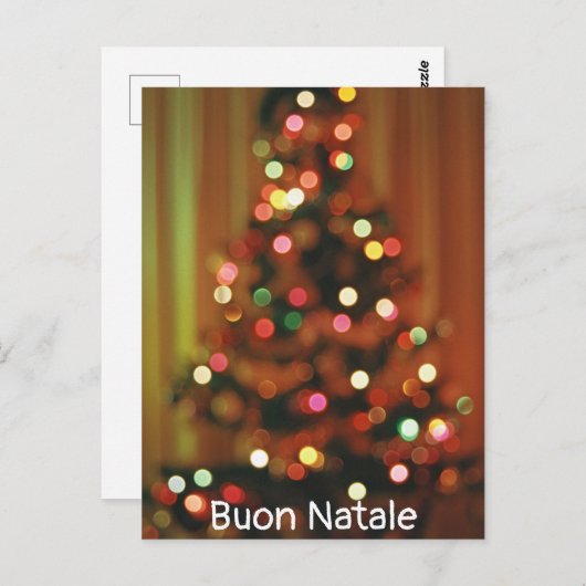 Buon Natale Briefkaart (Voorkant / Achterkant)