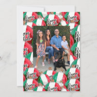 Buon Natale Briefkaart voor kerstfeest