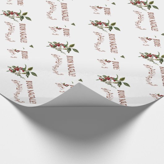 Buon Natale Cadeaupapier (Hoek)