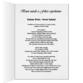 Buon natale - Chocolade Recipe (Binnen (Rechts))