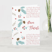 Buon natale christmas card kaart (Voorkant)