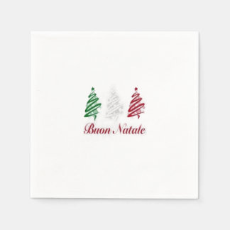 Buon Natale Christmas Napkins Servet