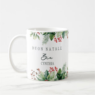 Buon Natale Custom Tante Zia Koffiemok