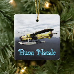 Buon Natale - de Havilland DH3-C Otter Keramisch Ornament