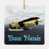 Buon Natale - de Havilland DH3-C Otter Keramisch Ornament (Achterkant)