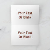 Buon Natale - Dog Sled Feestdagen Kaart (Binnen)