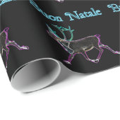 Buon Natale - Electric Cariou Cadeaupapier (Rol Hoek)